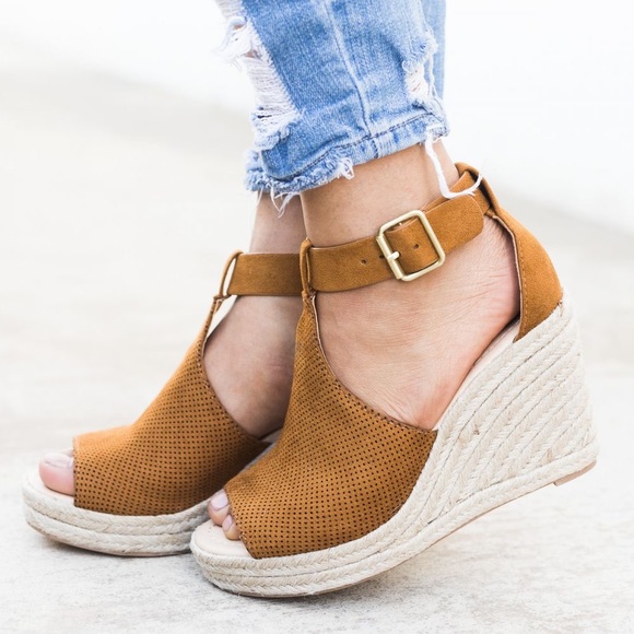 Ada | Espadrille Wedges - Picture 2 of 3
